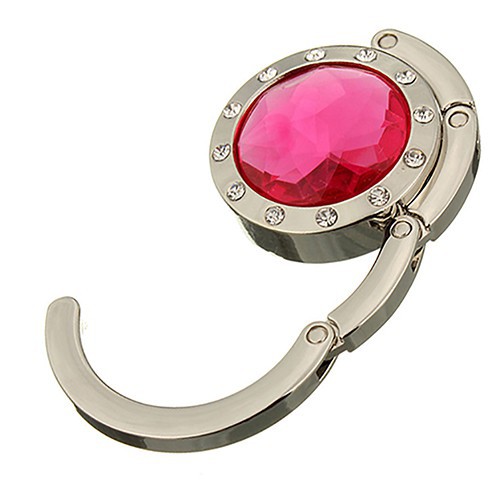 Móc treo túi xách bằng hợp kim đính đá thời trang tiện dụng