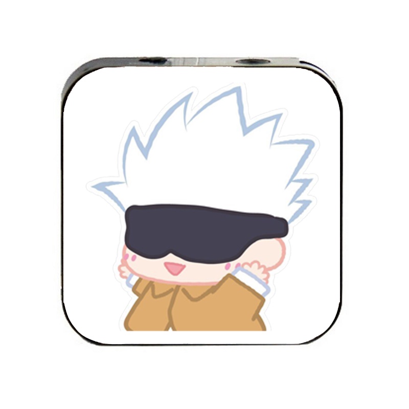 Máy nghe nhạc mp3 JUJUTSU KAISEN VER TẬP THỂ DỤC cầm tay mini tặng tai nghe dây cắm có mic &amp; dây sạc game anime chibi