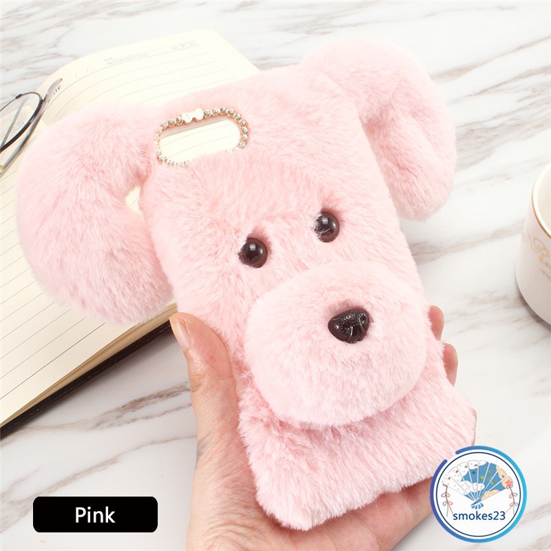 Sony Xperia XA XA1 XA2 Ultra phone case Plush Dog soft shell