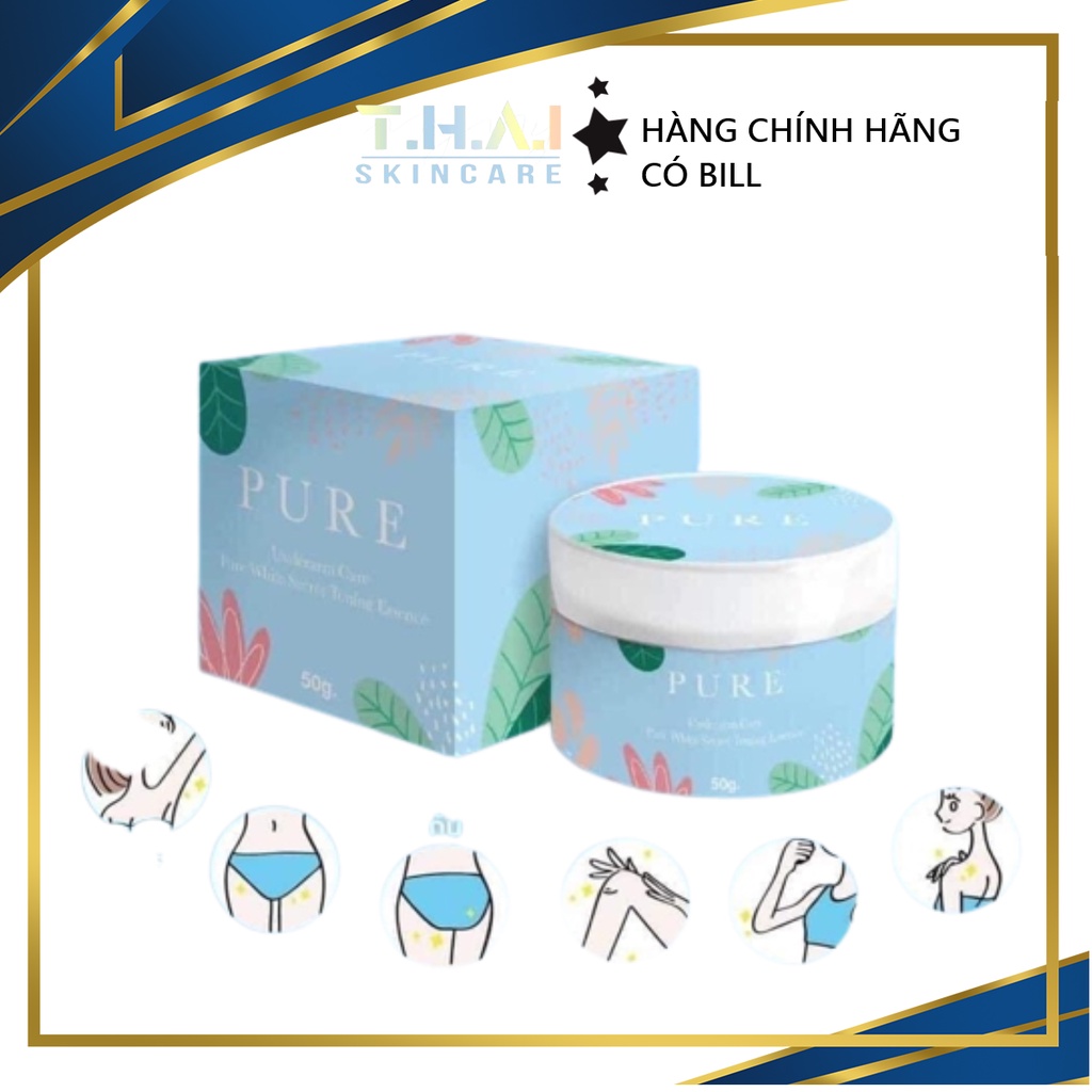Kem thâm nách Pure underarm care pure white secret toning essence Thái Lan