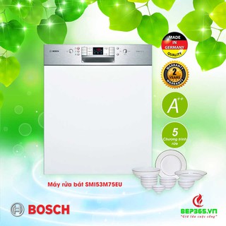 Máy rửa chén âm tủ Bosch SMI53M75EU