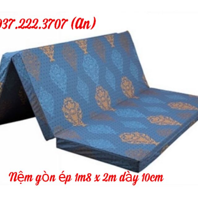 Nệm gòn ép hàn quốc (1m8 x 2m) dày 10cm