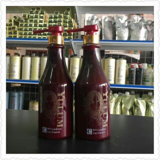 Cặp dầu gội và xả yulum 750ml