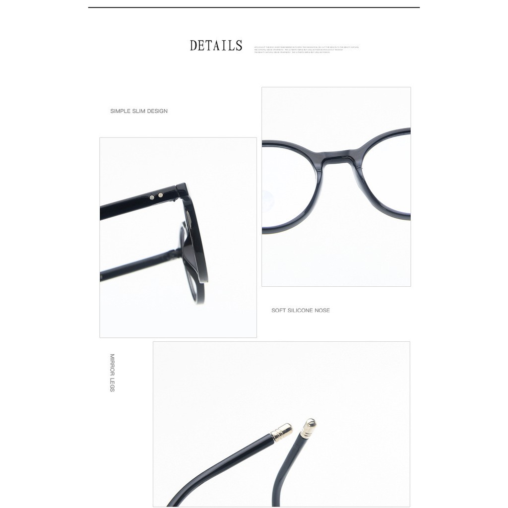 Mắt Kính Gọng Tròn Phong Cách Vintage Thời Trang | BigBuy360 - bigbuy360.vn