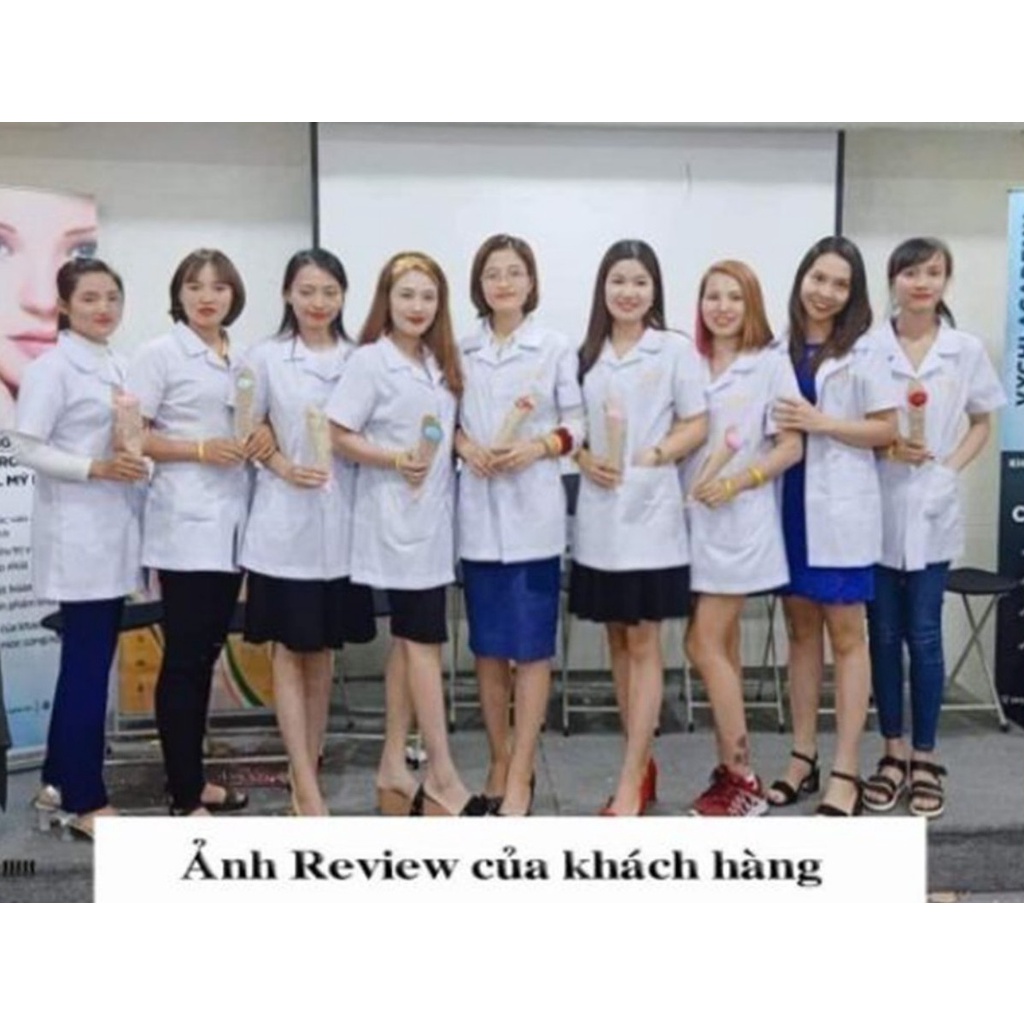Áo blue dùng trong spa, thẩm mỹ viện đủ size số