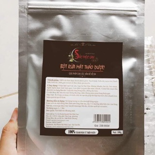 Bột rửa mặt sắc mộc lan