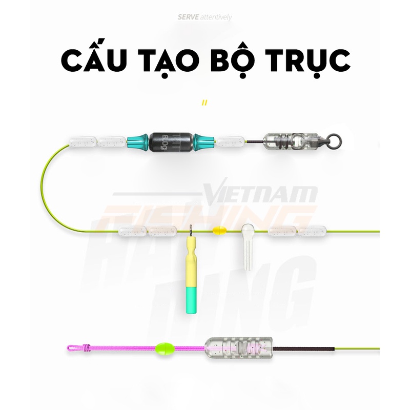 Cước Trục Săn Hàng HANDING buộc sẵn