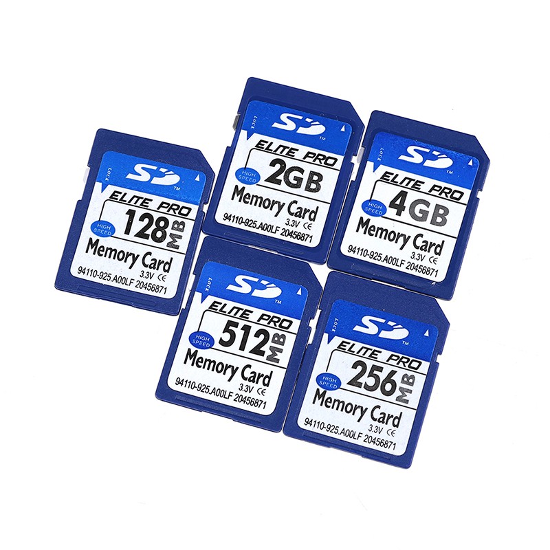Thẻ Nhớ Tiêu Chuẩn 128MB 256MB 512MB 2GB 4GB SD