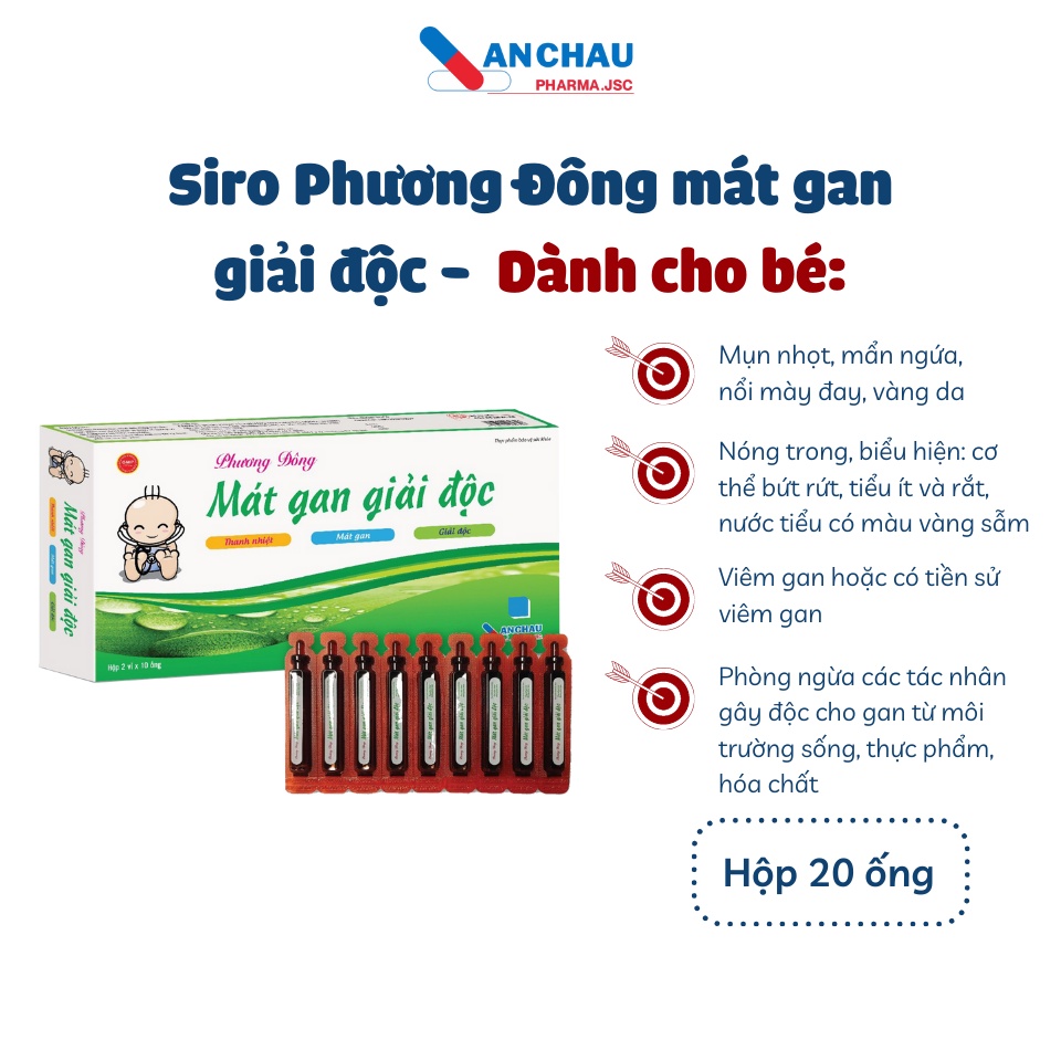 Phương Đông Mát Gan Giải Độc dạng ống hương dưa leo thơm ngon