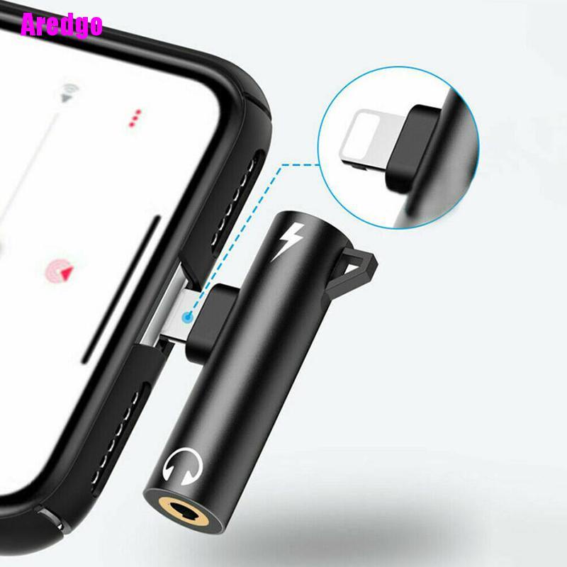 [Hàng mới về] Đầu chuyển đổi cổng sạc và tai nghe 3.5mm thích hợp cho iPhone 8 7 plus X