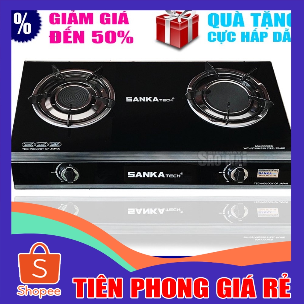 [ GIÁ RẺ ] Bếp Ga Hồng Ngoại SANKAtech SKT-721BB Siêu Tiết Kiệm Gas