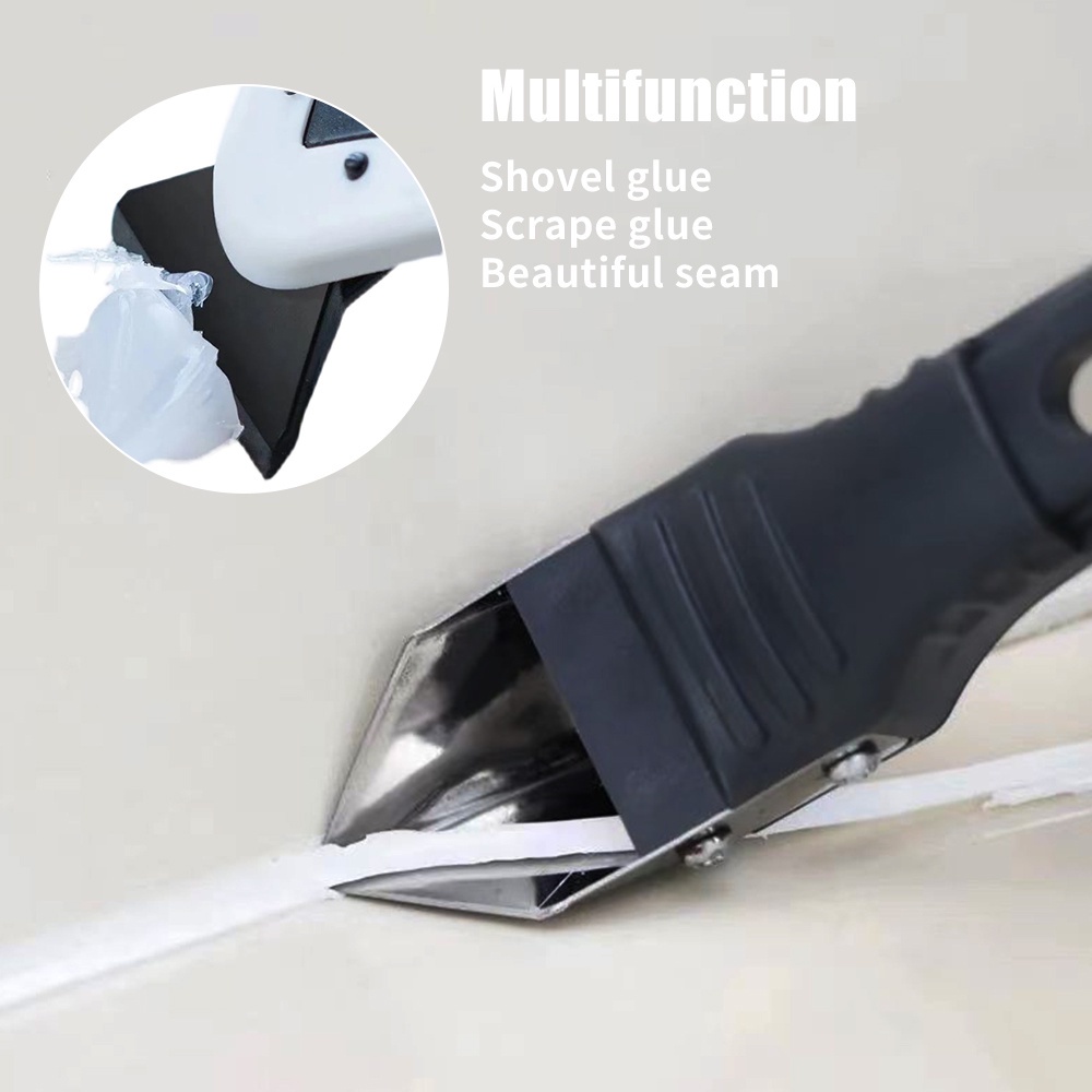 Bộ Dụng Cụ Chà Ron Góc Kính / Góc Cạnh Bằng Silicone 5 Trong 1 Đa Năng