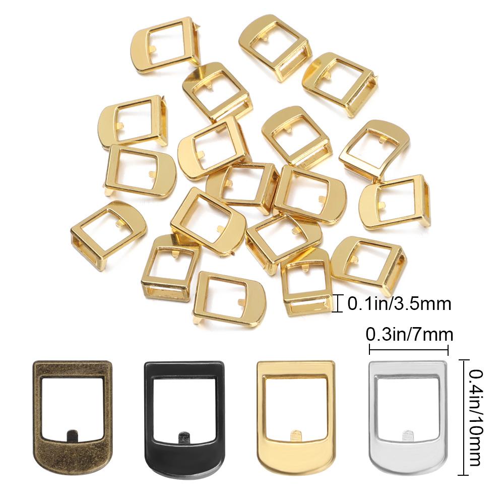 Set 20 Khóa Ba Răng Kích Thước 5mm 4 Màu Tùy Chọn Cho Búp Bê