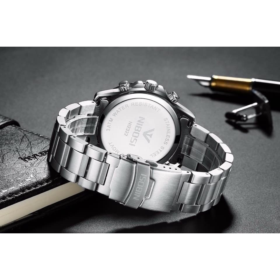 Đồng hồ Nam Nibosi 1985 ⚡FREESHIP⚡ FullBox, có 4 màu | BigBuy360 - bigbuy360.vn