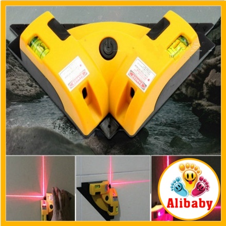 Máy đo góc vuông 90 đo bằng tia LASER đa năng mới, thước kẻ góc vuông LASER E632