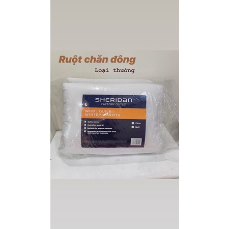 Ruột chăn đông Suhali.shop, ruột chăn bông trắng dày kích thước 2m x 2m2 siêu nhẹ, ấm áp