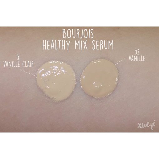 Kem Nền Dưỡng Da Bourjois Healthy Mix Serum Gel Foundation 30ml Nắp Tròn