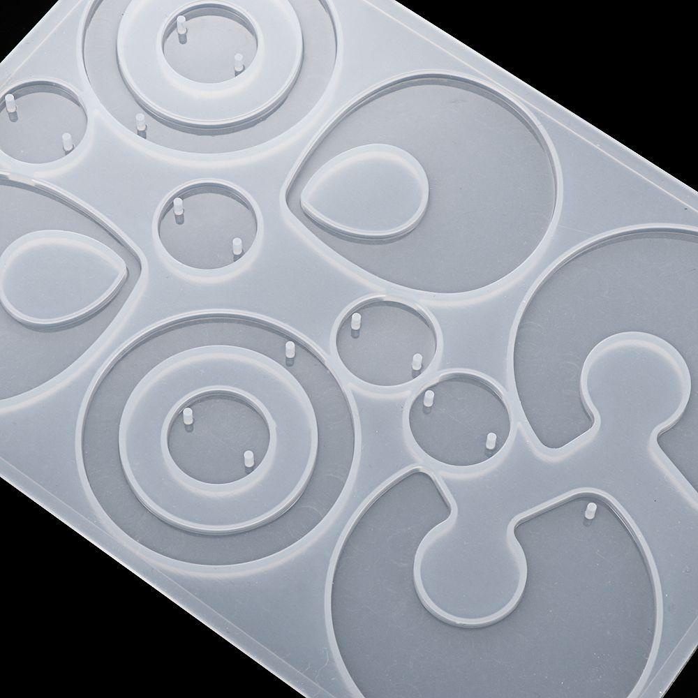 JONYE Khuôn Silicone Làm Mặt Dây Chuyền Bằng Nhựa Epoxy UV DIY