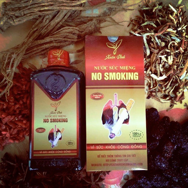 Nước súc miệng .