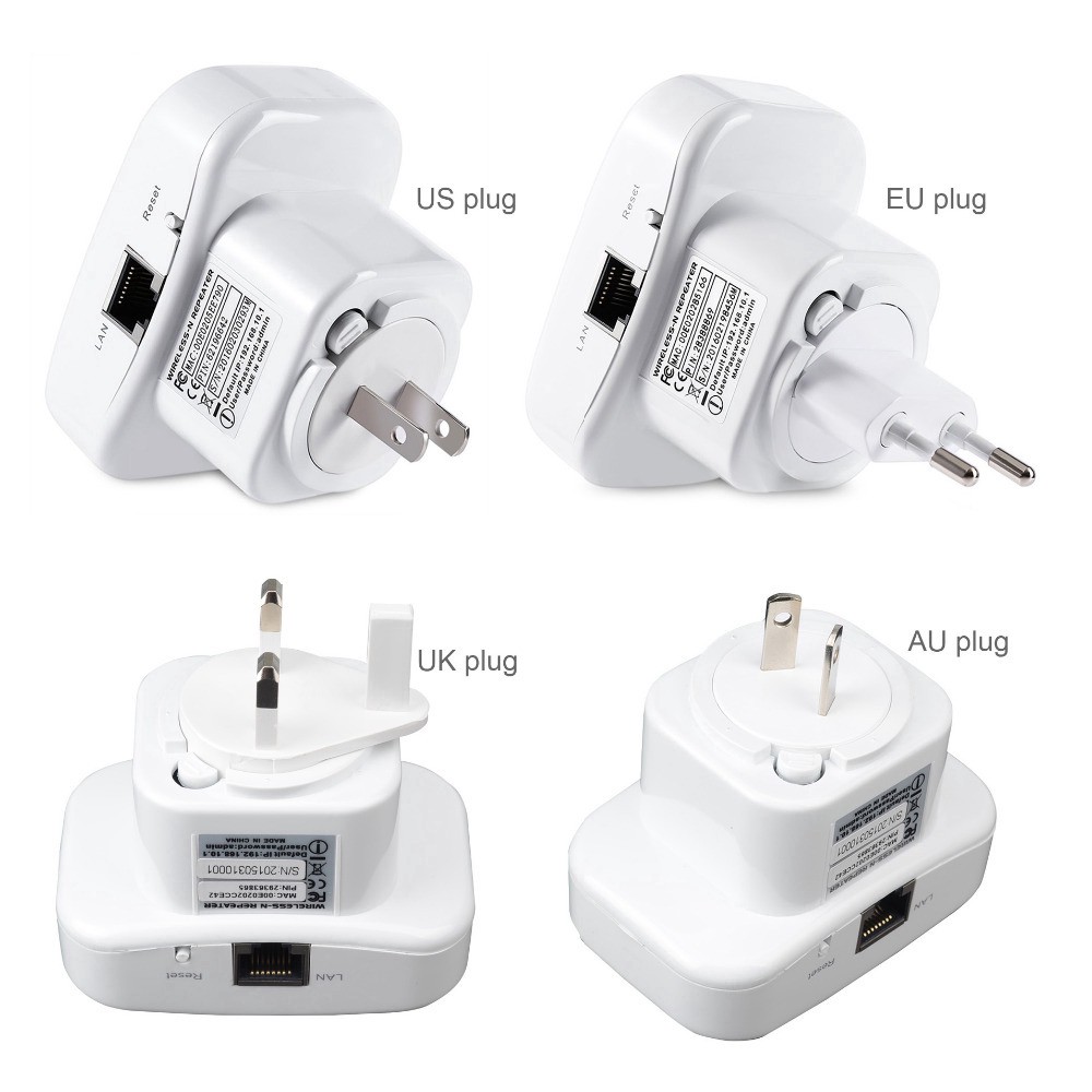 Thiết bị lặp sóng Wifi không dây 300Mbps 802.11N/B/G | BigBuy360 - bigbuy360.vn