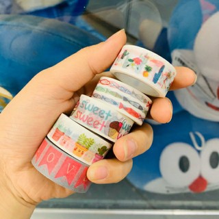 Băng dính washi bản 1.5cm