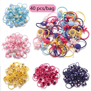 Set 1000 / 100 / 40 Dây Thun Cột Tóc Nhiều Màu
