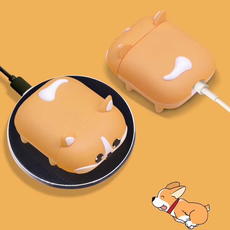 Vỏ Bảo Vệ Hộp Sạc Tai Nghe compatible AirPods 2 /pro / 3Rds3Rds 1/2Gen Hiệu Surison pro