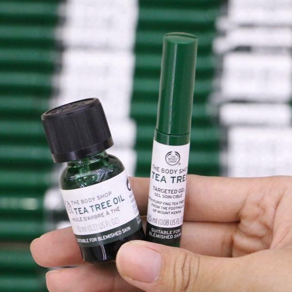 Gel giảm thâm mụn The Body Shop tea tree gel