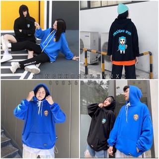 INSANE KID HOODIE - màu xanh coban - ÁO HOODIE NỈ NGOẠI INSANE ĐEN XANH
