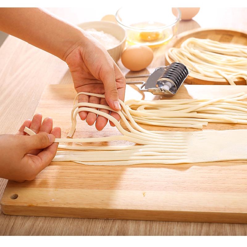 JOSMOMO1 bộ phụ kiện nhà bếp tiện ích dao cắt mì Ý bằng thép không gỉ Dụng cụ cắt rau mùi tây dụng cụ nấu ăn