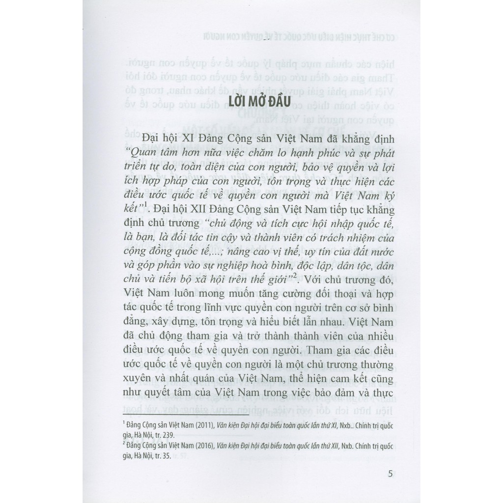 Sách - Cơ Chế Thực Hiện Điều Ước Quốc Tế Về Quyền Con Người | BigBuy360 - bigbuy360.vn