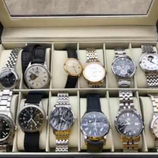 [SALE KHỦNG] Hộp Đựng Đồng HỒ 12 Ngăn