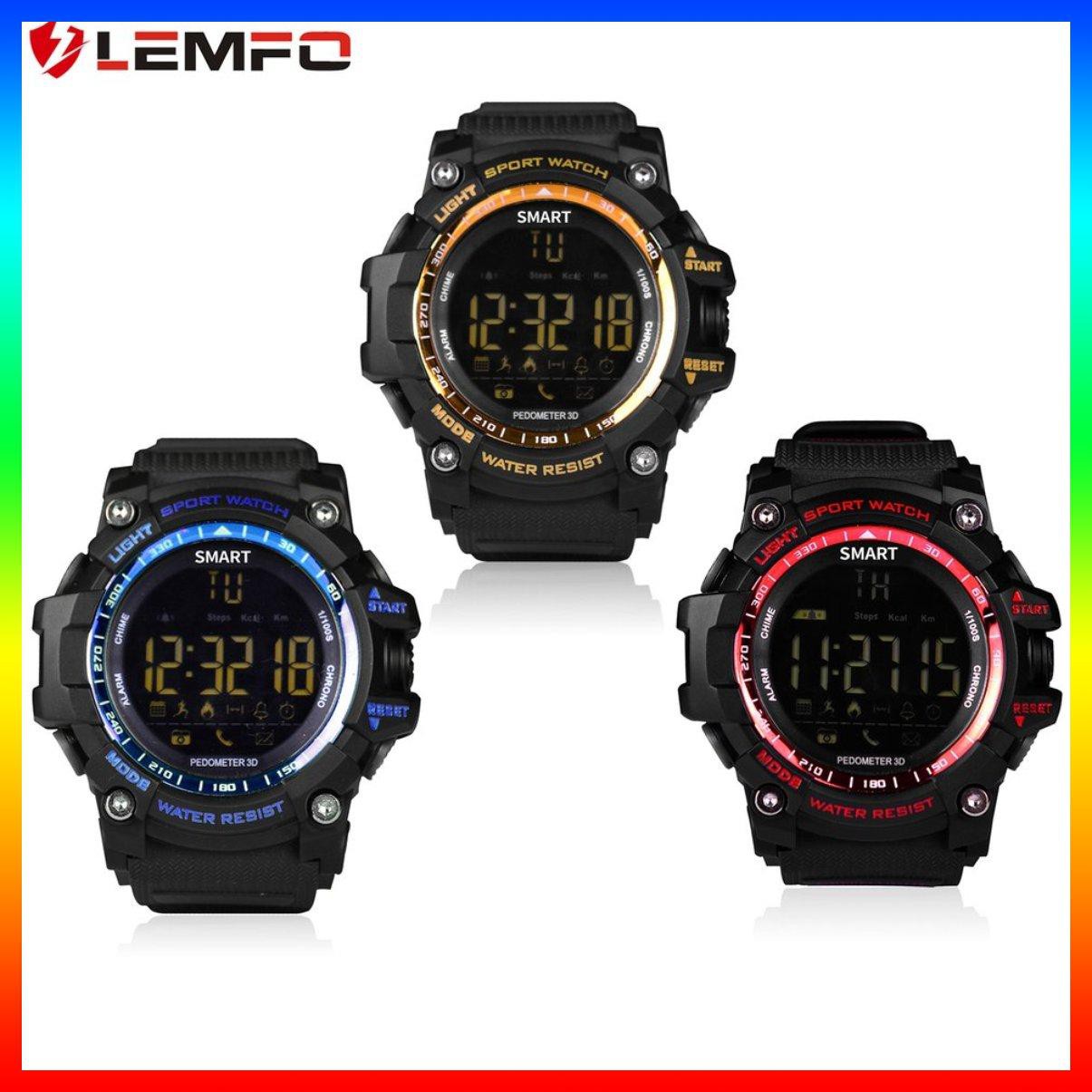 [Mới]LEMFO EX16 Smart Watch Sports 4.0 Waterproof Wristband Stopwatch