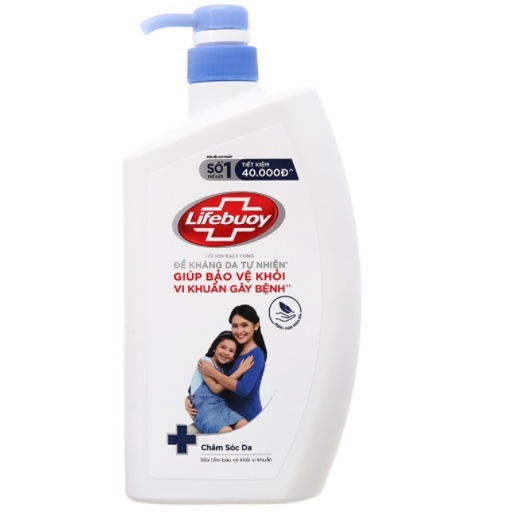 Sữa tắm Lifebuoy Bảo Vệ Khỏi Vi Khuẩn: Bảo Vệ Vượt Trội 10