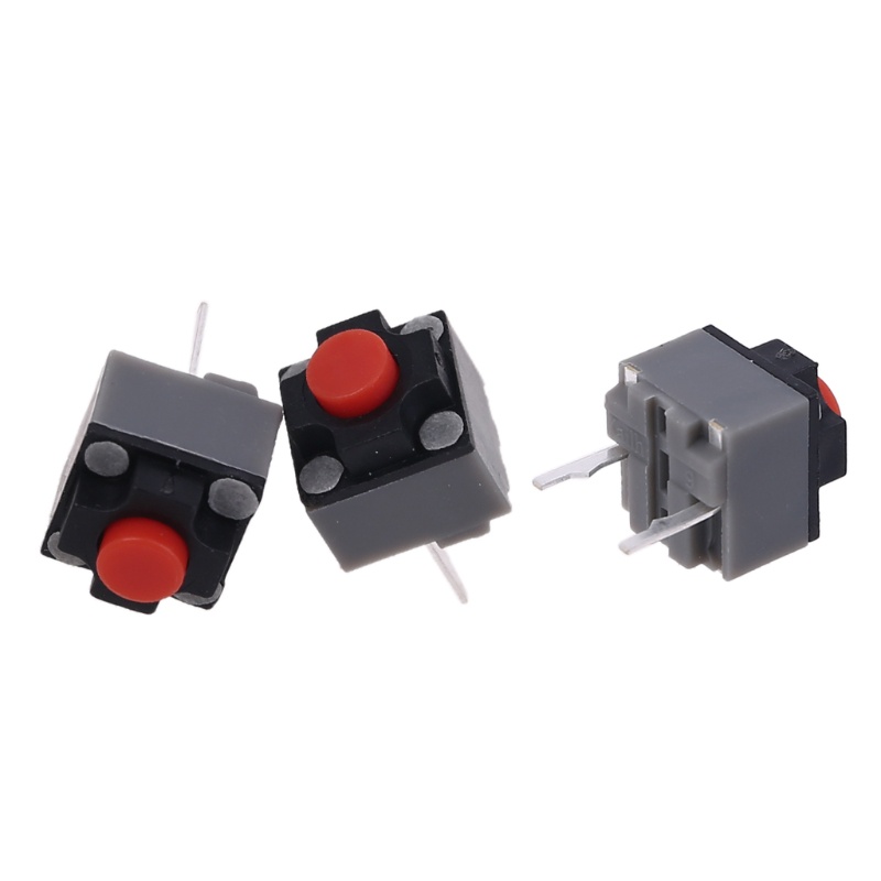 Nút Công Tắc Microswitch Hình Vuông 6x6x7.3mm Màu Đen Chuyên Dụng Cho Chuột Máy Tính