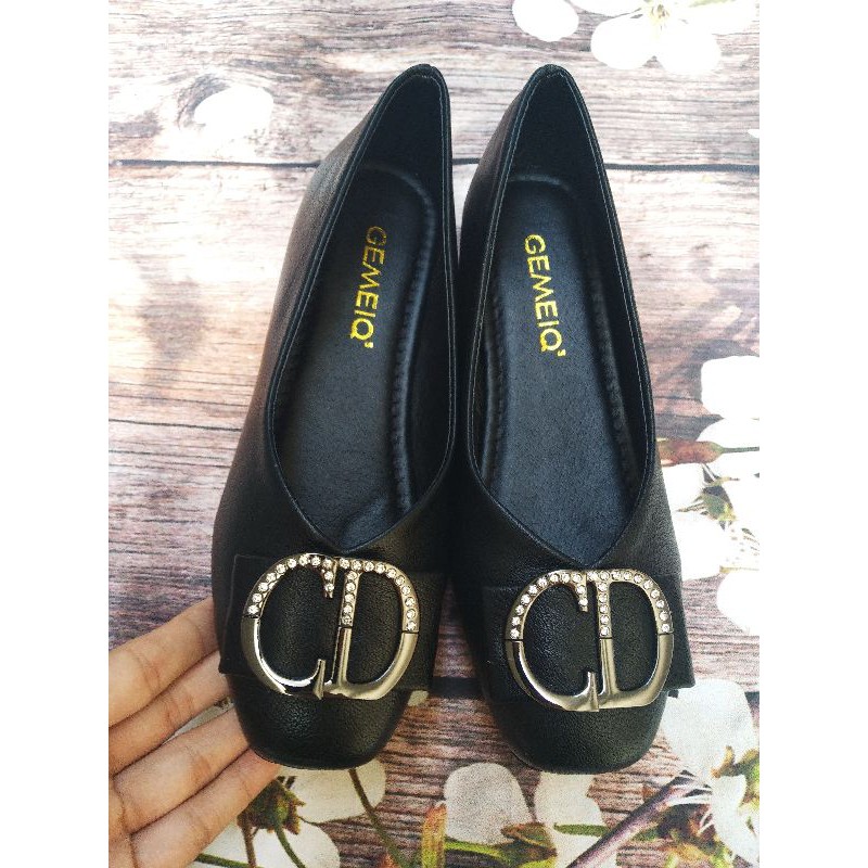 Giày bệt nữ da mềm đế cao su | BigBuy360 - bigbuy360.vn