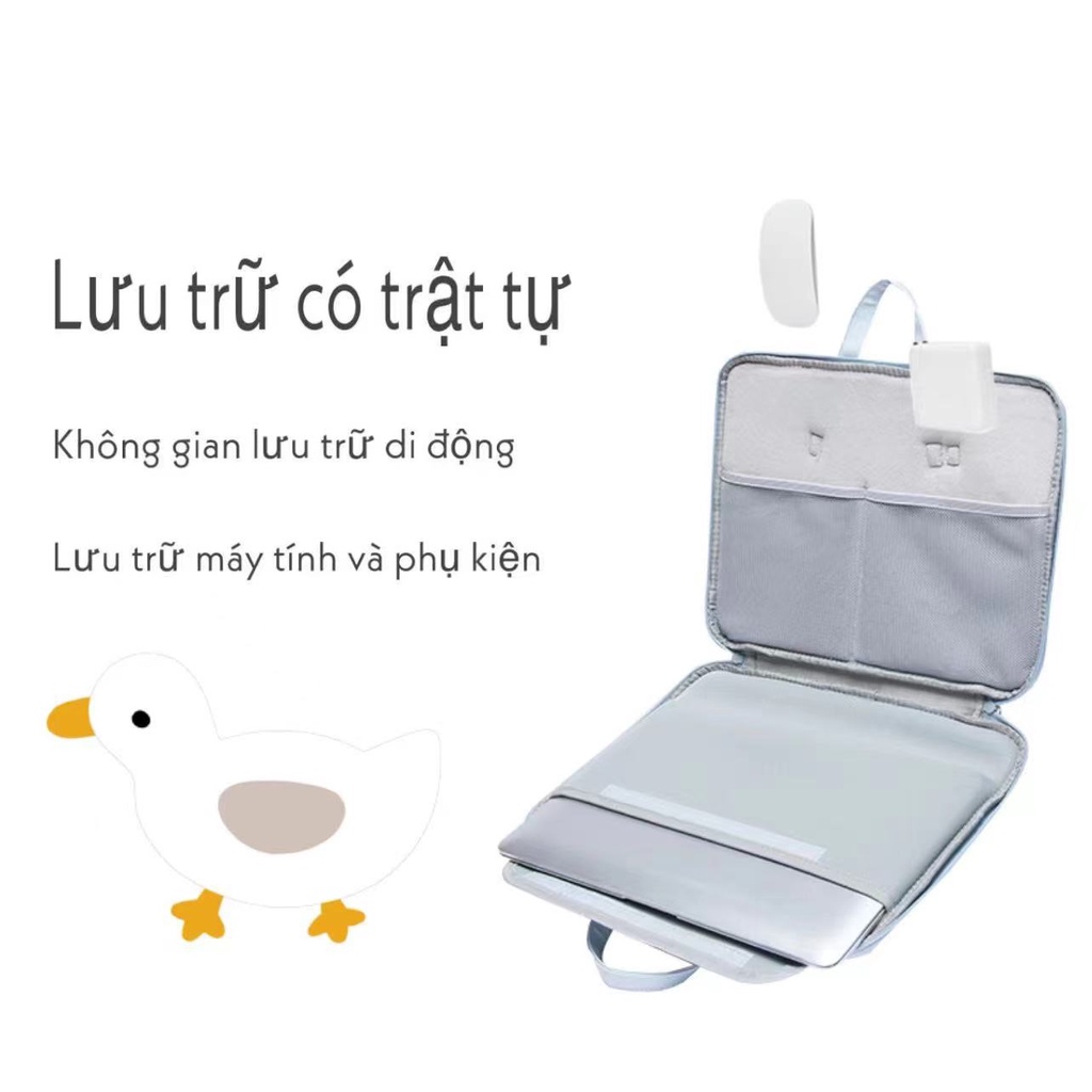 Túi Đựng Laptop Chống Sốc Không Thấm Nước Họa Tiết Hoạt Hình 13.3/14.1/15.6 inch