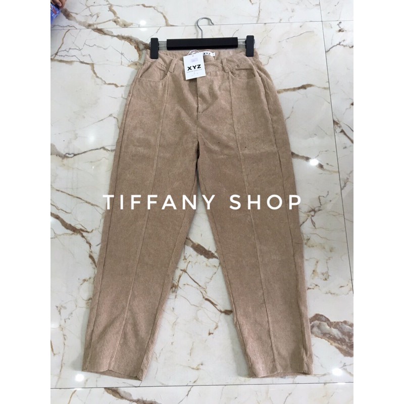 quần bagy nỉ nhung 90p