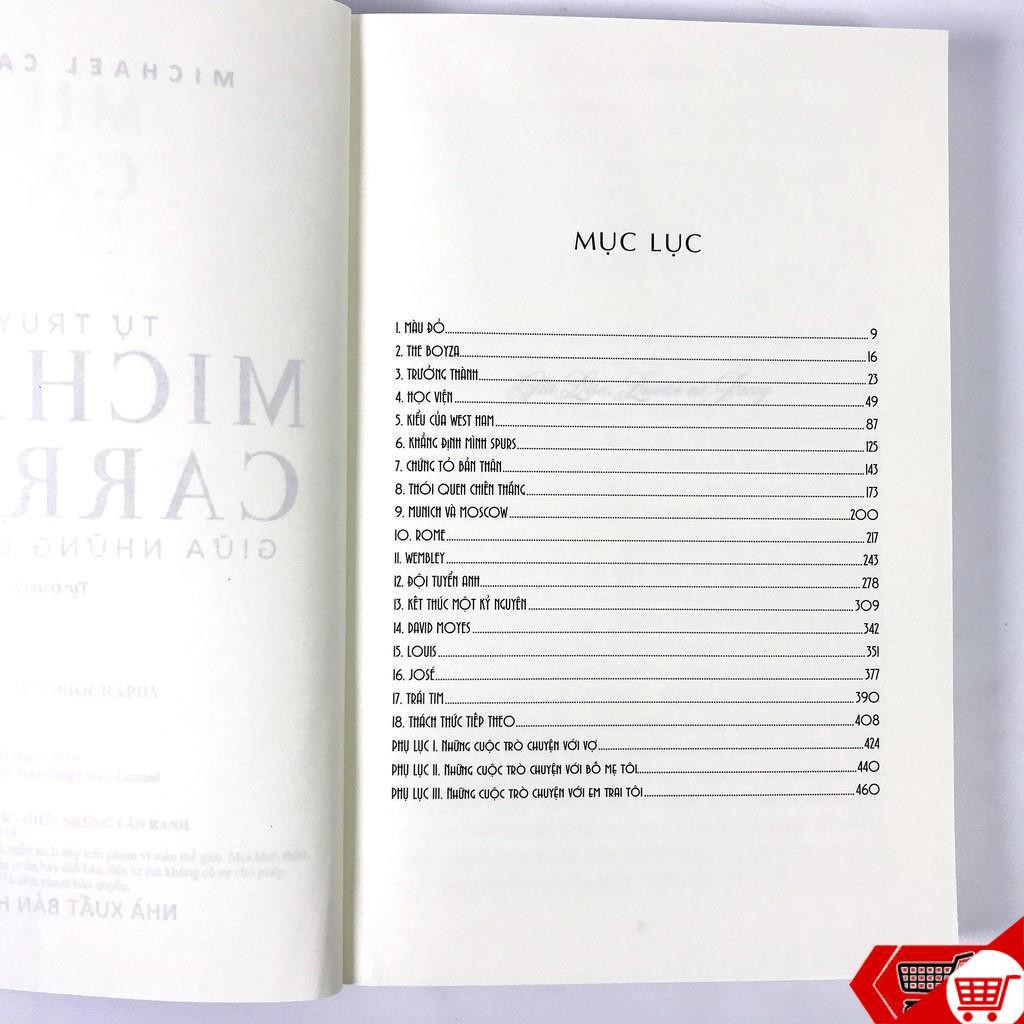 Sách - Tự Truyện Mychael Carrick - Giữa Những Lằn Ranh | BigBuy360 - bigbuy360.vn
