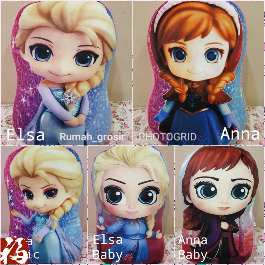 Đồ Chơi Nhồi Bông Hình Elsa Anna Frozen 84224207