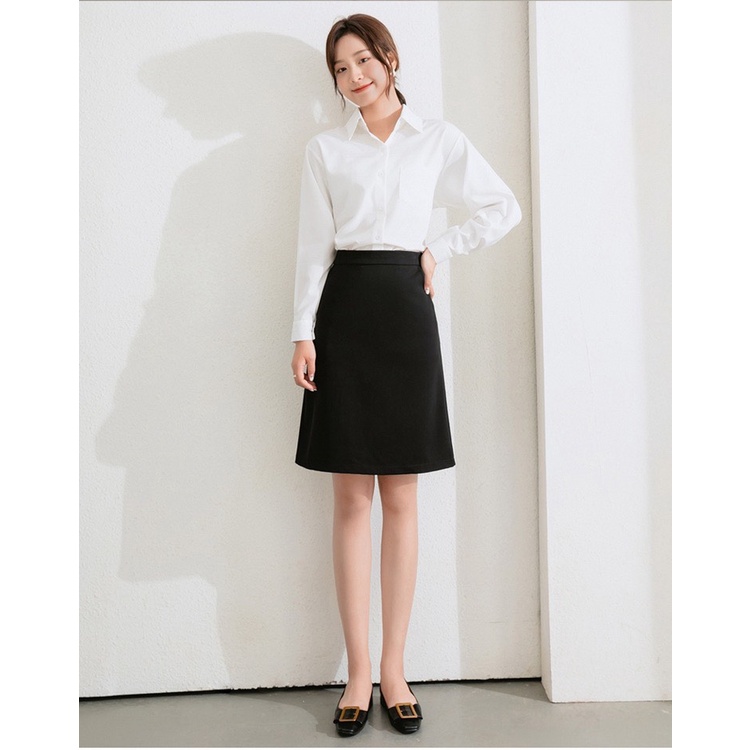 Chân Váy Chữ A Có Túi Chéo Đến Gối Chân Váy Trẻ Trung TC50