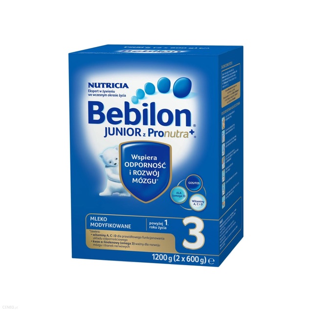Sữa Bebilon Balan 1100g(2*550g)các số 1,2,3,4