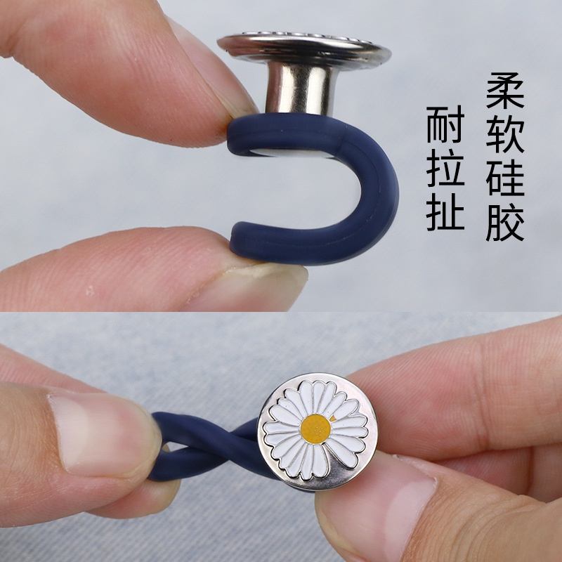 Khóa Cài Nhỏ Mở Rộng Eo Quần Không Cần Đóng Nút Có Thể Tháo Rời Nút Có Thể Tháo Rời Cho Quần Jean/ Quần Jean