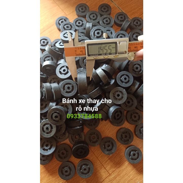 Bánh xe thay cho các loại thùng , sọt, sóng nhựa...Banhxetuankhang