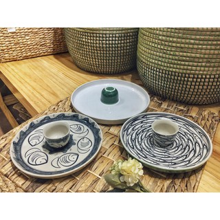Dĩa gốm Bát Tràng