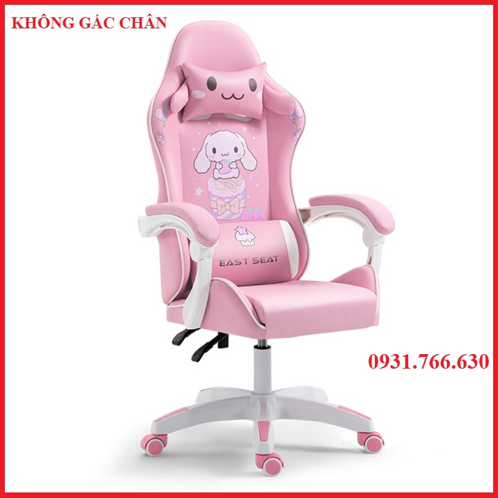 Ghế game bọc da cao cấp,Ghế xoay ngồi livetreamer,làm việc,chơi game có nhiều màu để lựa chọn