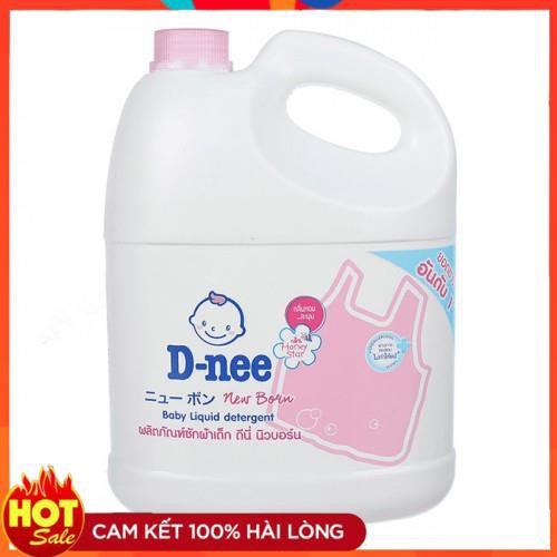 Nước giặt xả Dnee cho bé 3000ml Thái Lan màu HỒNG