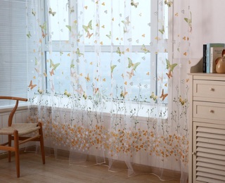 Bộ rèm cửa trang trí cửa sổ