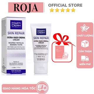 Kem dưỡng martiderm skin repair cicra vass cream 30ml ,kem dưỡng b5 dưỡng ẩm tái tạo phục hồi da-rojaofficilstore