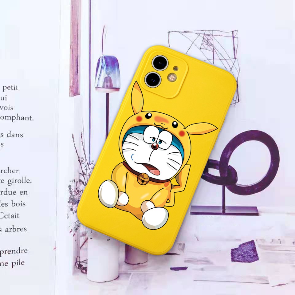 Ốp Lưng Tpu Họa Tiết Hình Doraemon Thời Trang Cho Iphone Xs Max Apple X Shell / Iphone 7plus / 8p / Xr / Iphone 11 Pro / Iphone 12 Pro